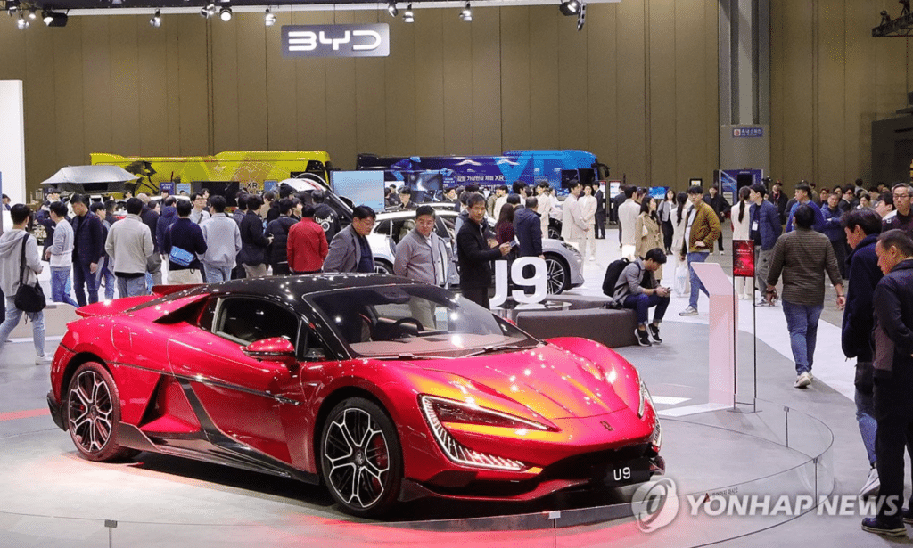 중국 전기차 안보 위협