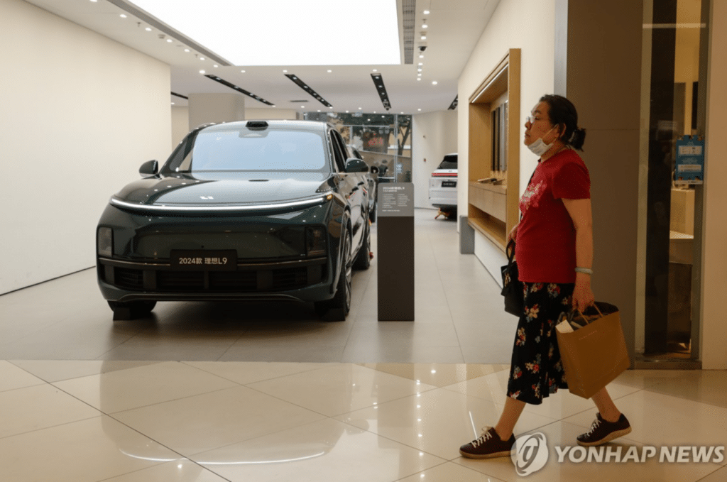 중국 전기차 안보 위협