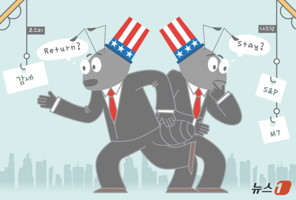 미국 주식 보관금액 감소