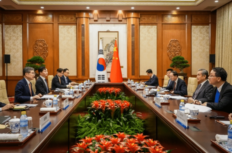 한중 외교장관 회담