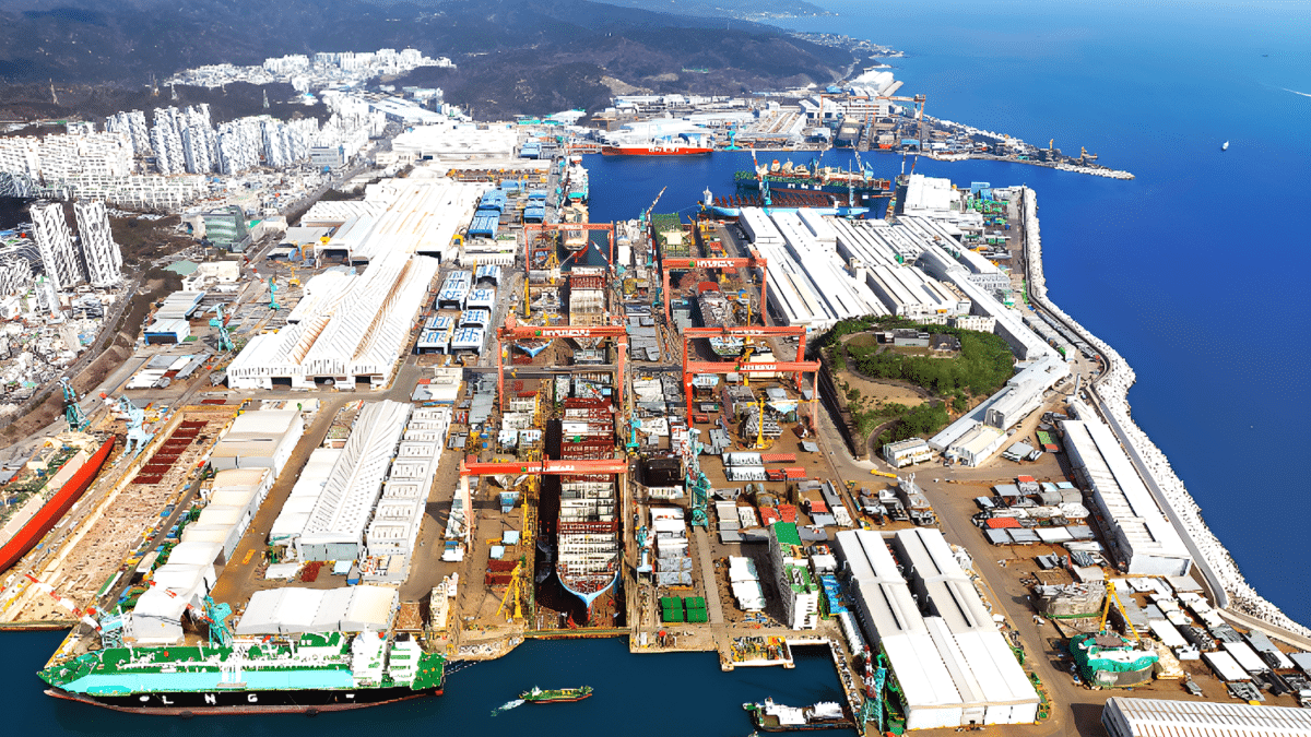 HD현대중공업 협력사에 성과급 2000억원 지급