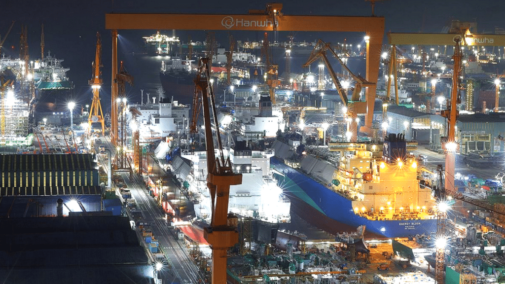 HD한국조선해양 첫 수주