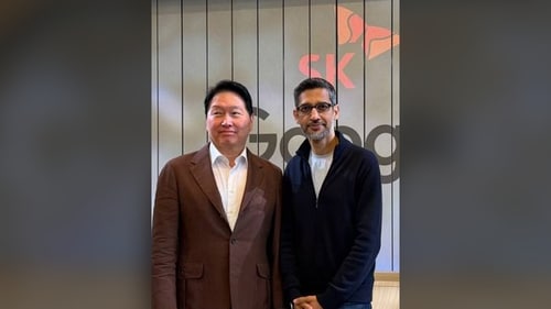 최태원 SK그룹 회장 연쇄 회동