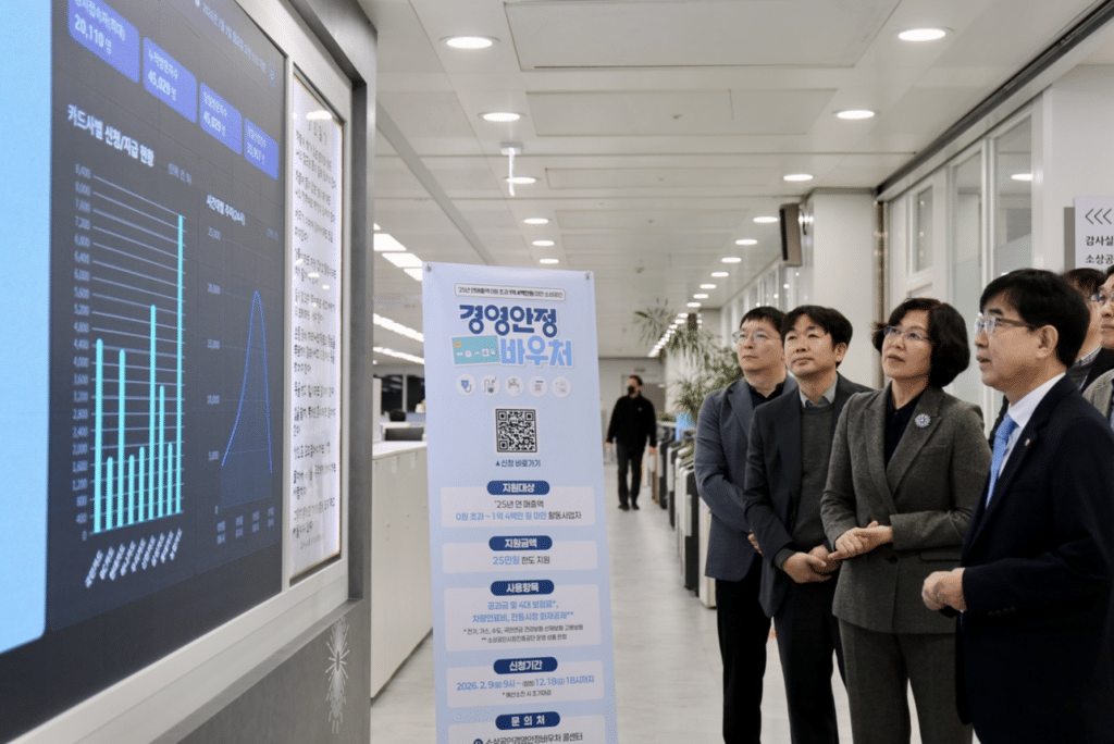 소상공인 경영안정 바우처 신청접수