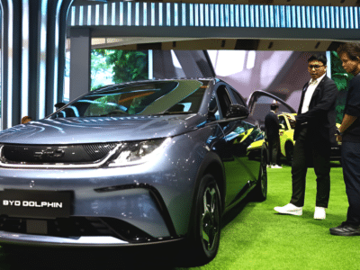 내수 부진 BYD, 수출 목표 상향 조정