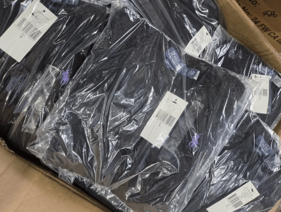 짝퉁 폴로 적발