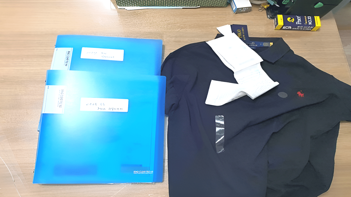 짝퉁 폴로 적발