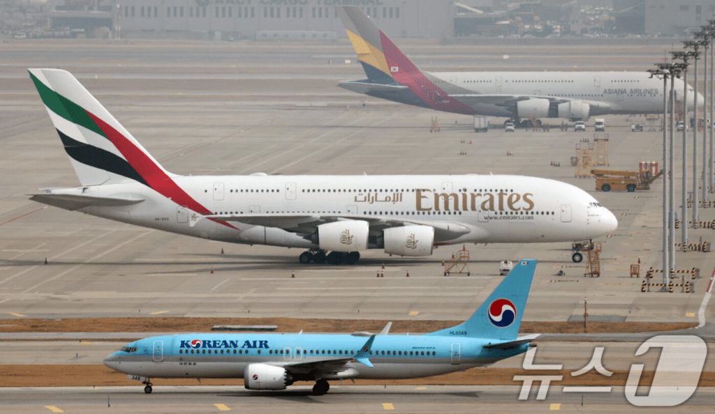 두바이~인천 직항편 재개