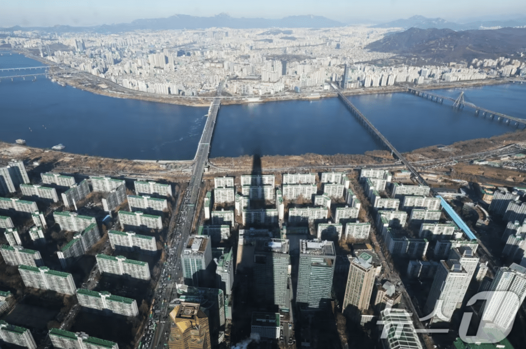 서울 강남3구 아파트 가격 하락