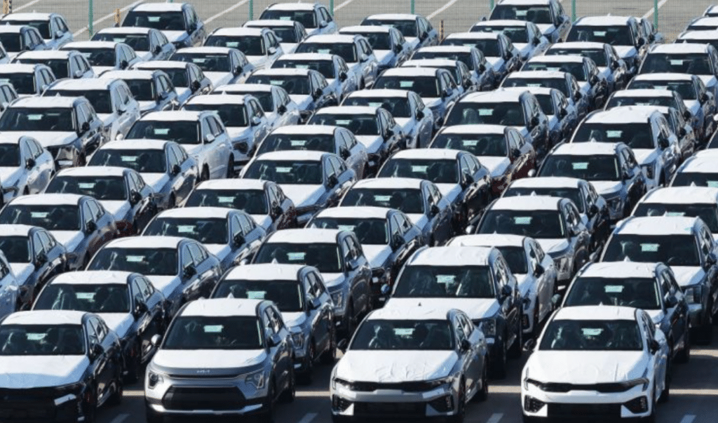 2월 자동차 수출 감소