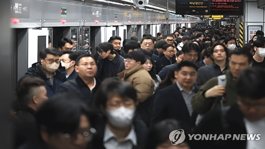 츨퇴근 시간대 노인 무임승차