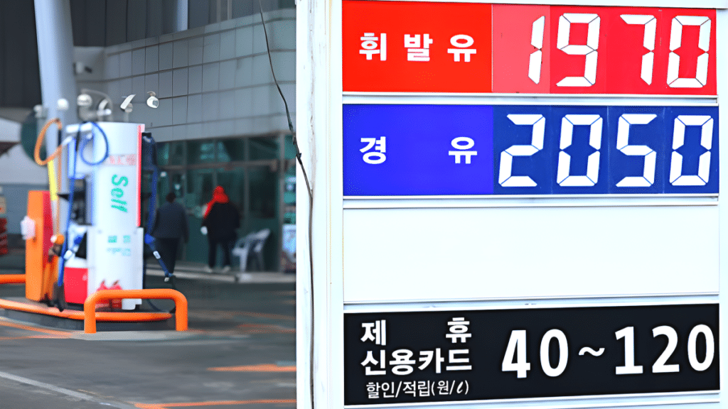 주유소 전국 평균 1900원 돌파