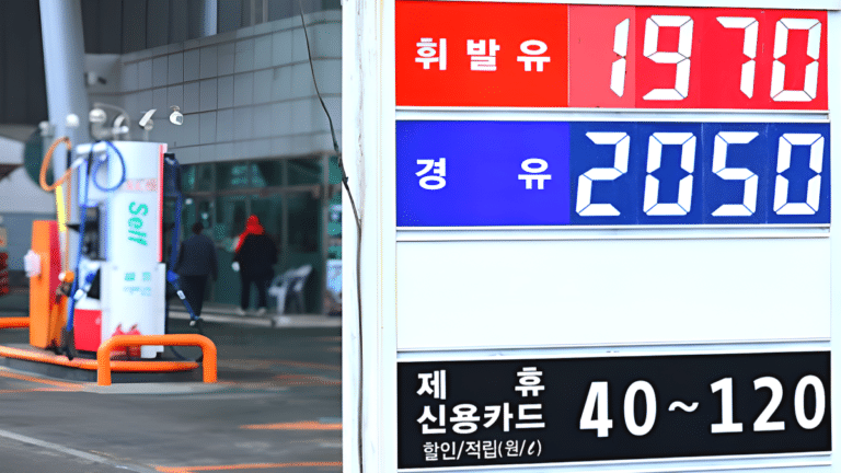 주유소 전국 평균 1900원 돌파