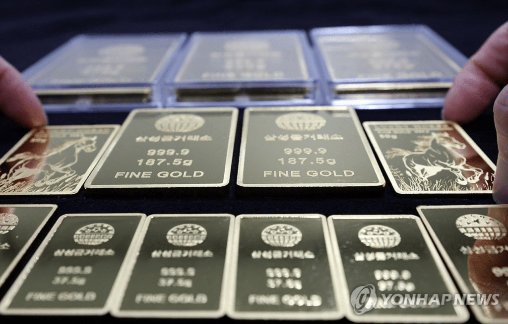 국내 금시세 6%대 하락