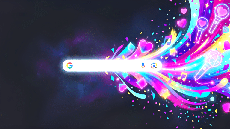 구글 K팝 아티스트 이스터 에그 이벤트