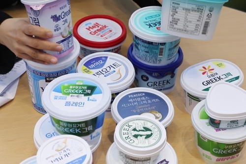 그릭요거트 17종 영양성분 비교