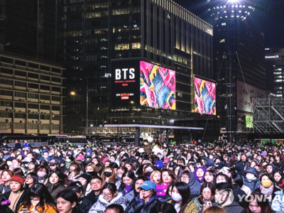 BTS 공연 외국인 소비 증가