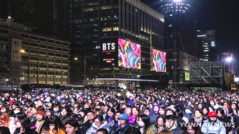 BTS 공연 외국인 소비 증가