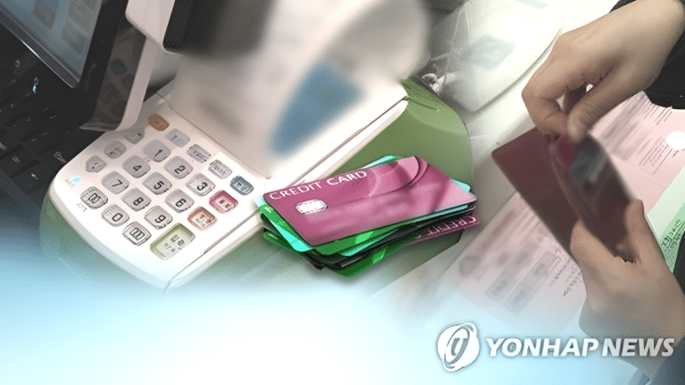 2025년 실물 카드 결제 감소