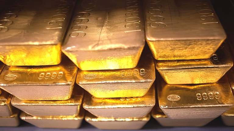 국제 금 선물 가격 하락