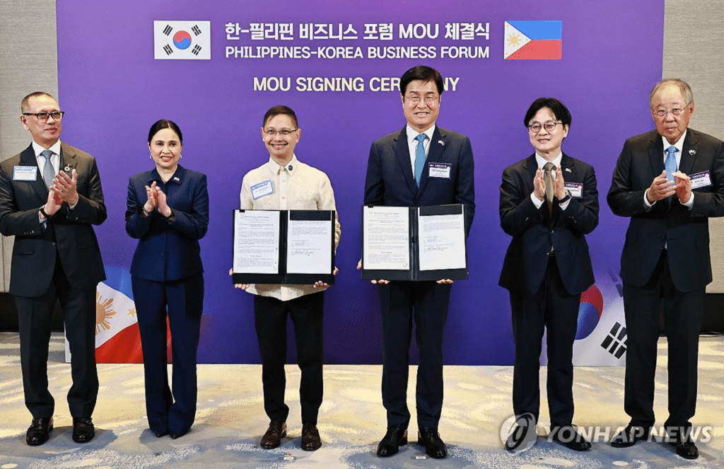 한-필리핀 1600만 달러 수출 계약 체결