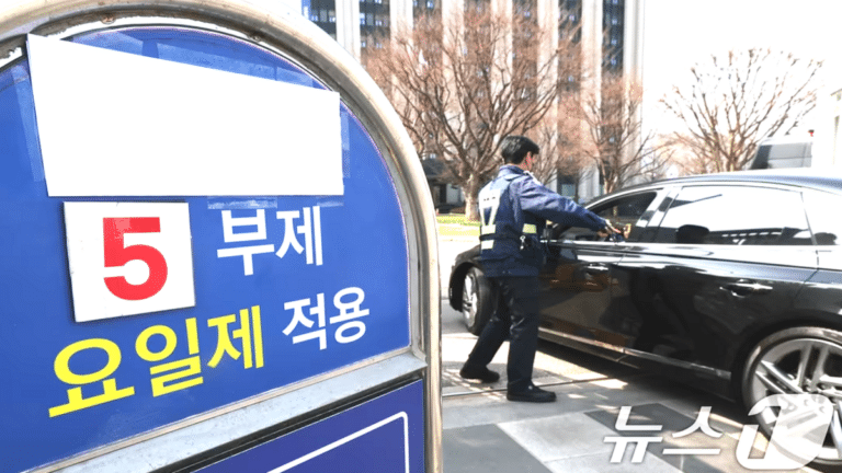 공공기관 차량 5부제 의무화