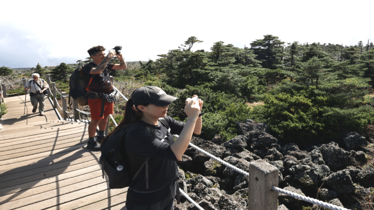 국립공원 방문 외국인 관광객 증가