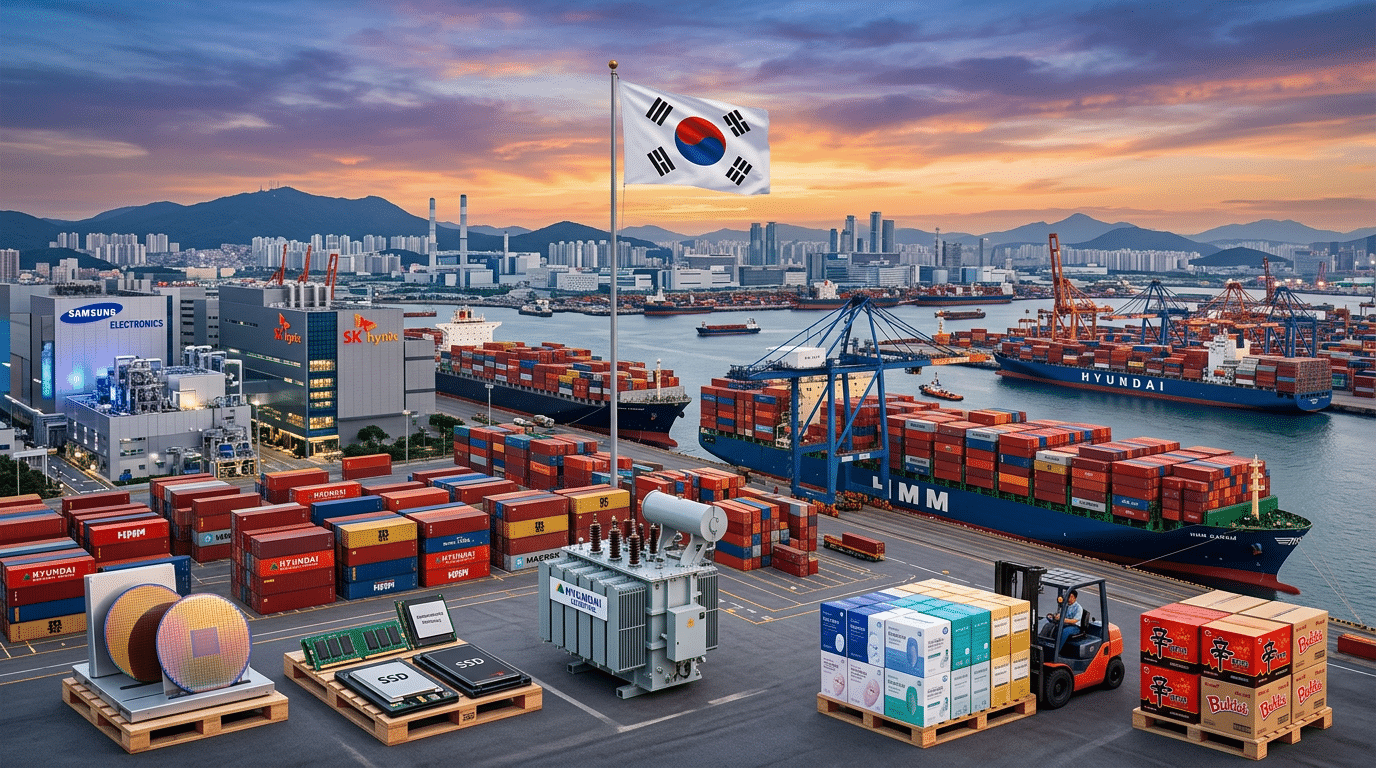 "일본은 추락, 한국은 버텼다"… 수출 품목 81개 '세계 정상' 이끈 결정적 원동력 1 AI 생성 썸네일