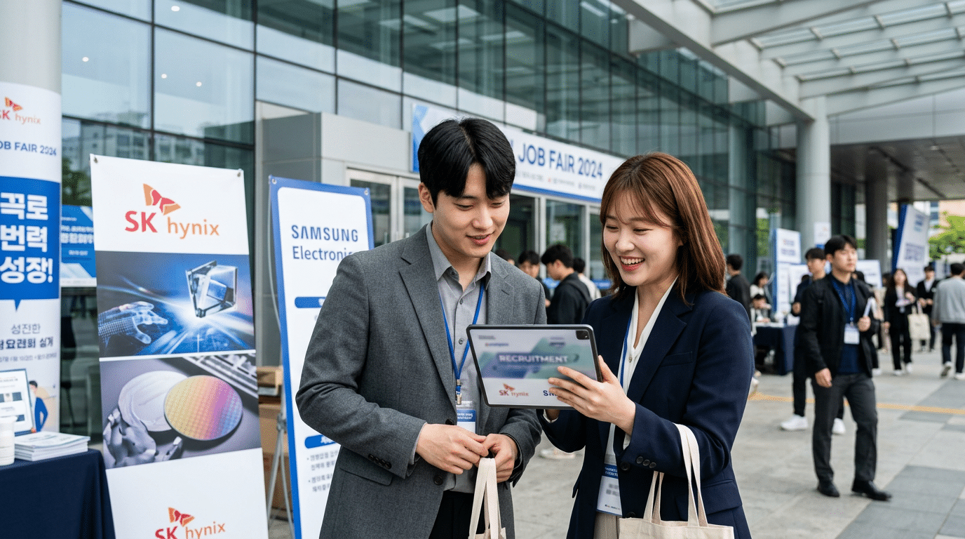 "삼성전자 아성 무너졌다"… SK하이닉스, 취업 선호도 조사 '사상 첫 1위' 1 AI 생성 썸네일