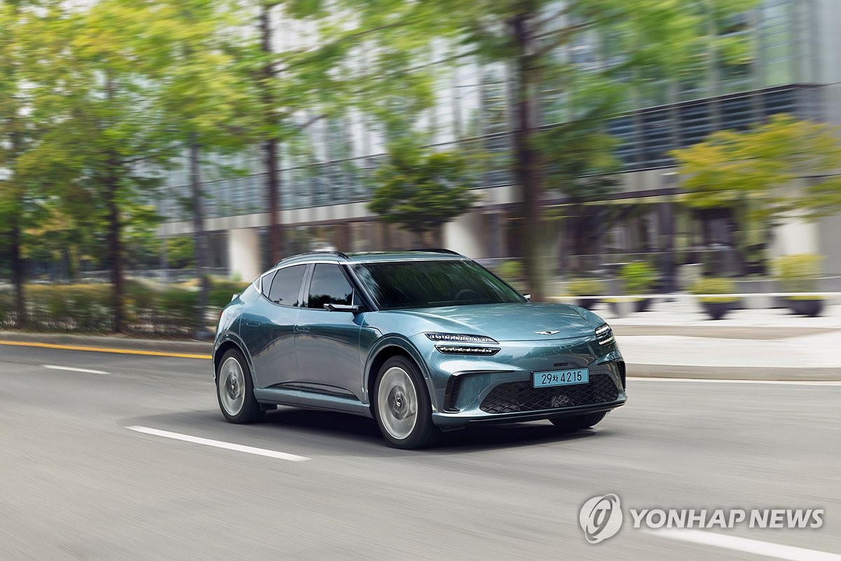 제네시스, 'GV60'·'GV70 전동화 모델' 연식변경 모델 출시 | 연합뉴스
