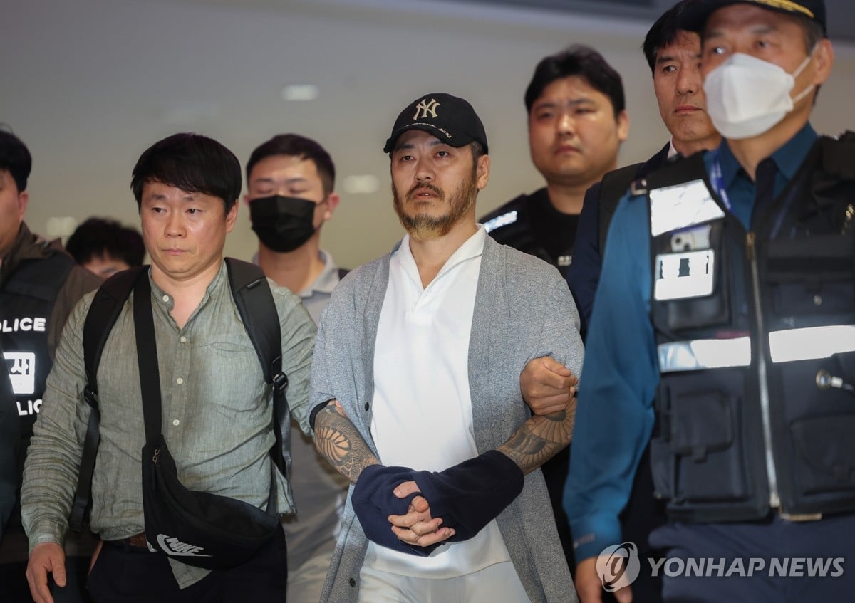 필리핀 마약왕' 박왕열 9년 만에 송환…靑 "엄정 단죄"(종합) | 연합뉴스