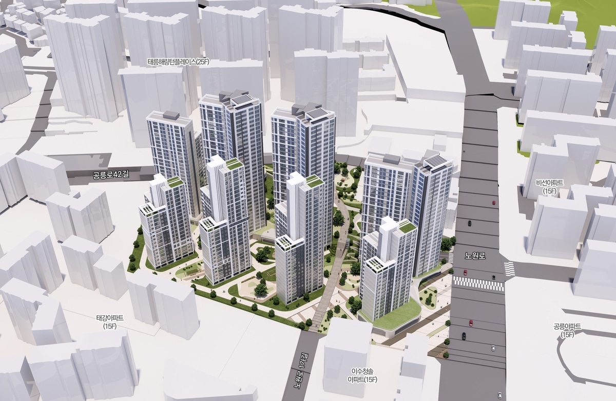 고덕주공9단지·명일한양 재건축…1천861세대·1천87세대로 | 연합뉴스