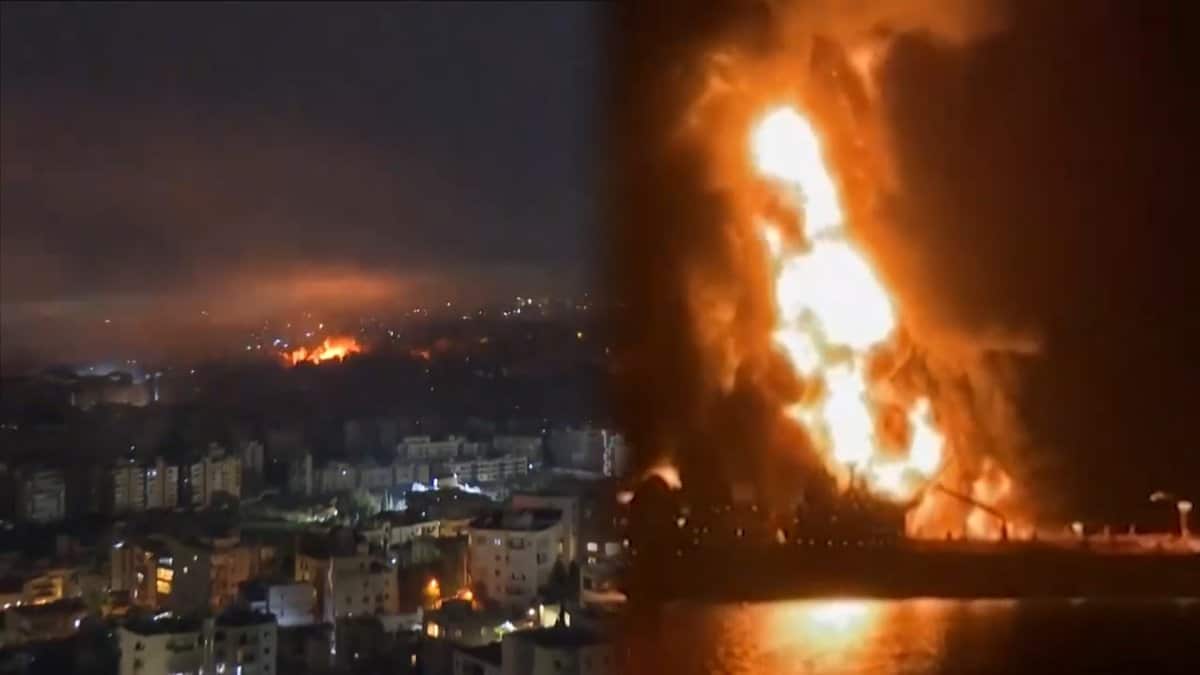 이스라엘 전역 노린 '합동 공습'…곧바로 반격