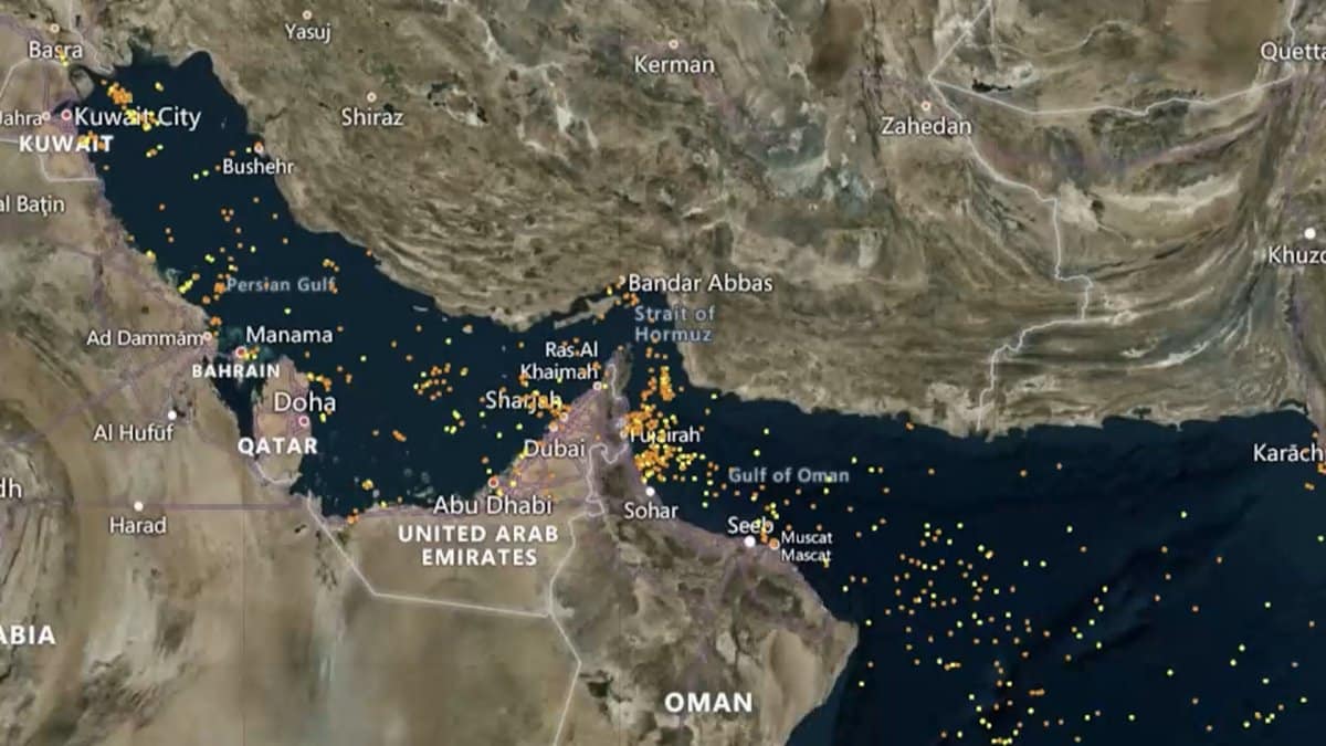 호르무즈 해협 봉쇄 위기에 물동량 80% 감소 | 연합뉴스