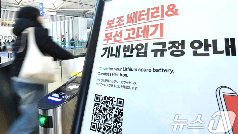 4월 20일부터 항공기 보조배터리 제한