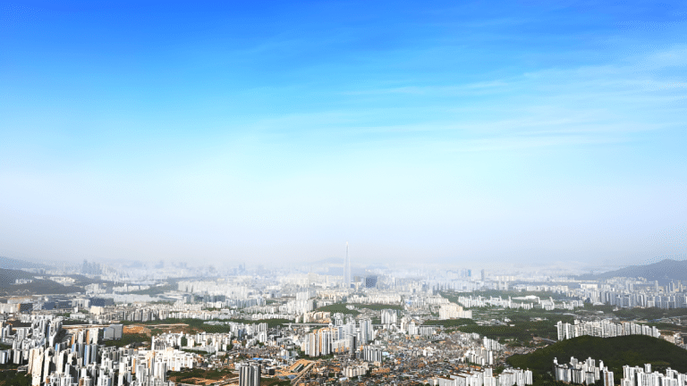 한반도 이산화탄소 농도