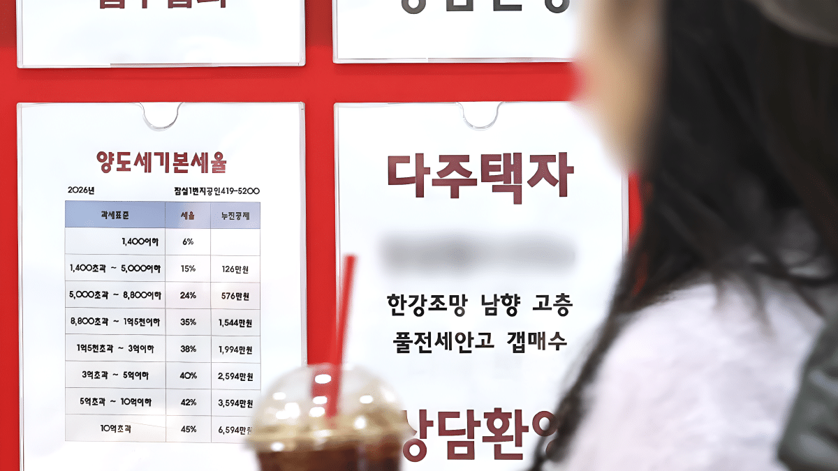 정부 다주택자 양도세 중과 유예