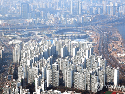 서울 아파트 실거래가 7개월만 하락