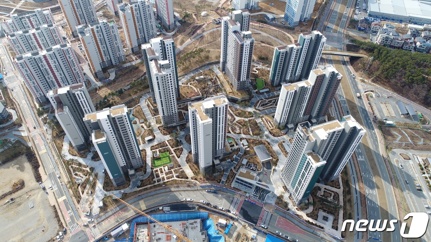 경기도시공사, 화성 동탄2 A86블록 사용검사 승인…3월 입주 - 뉴스1