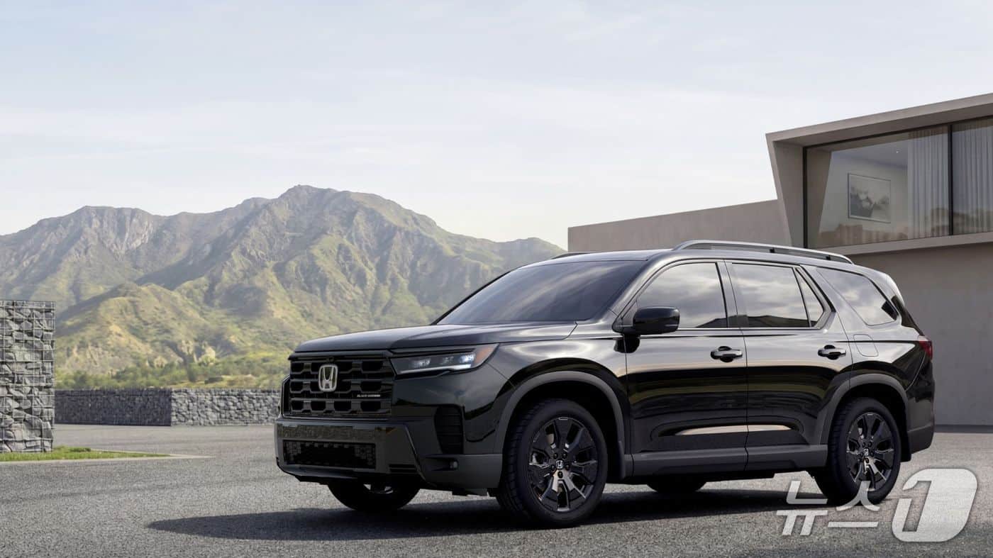 혼다코리아, 대형 SUV '뉴 파일럿 블랙 에디션' 온라인 사전계약