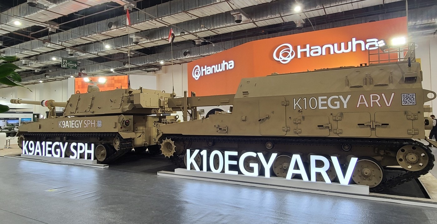 한화, 이집트 방산 전시회에 'K9 자주포' 끌고 갔다…"중동 공략" - 뉴스1