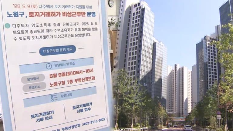 양도세 중과 정책과 함께 매물 잠김 현황을 설명하는 서울 아파트도