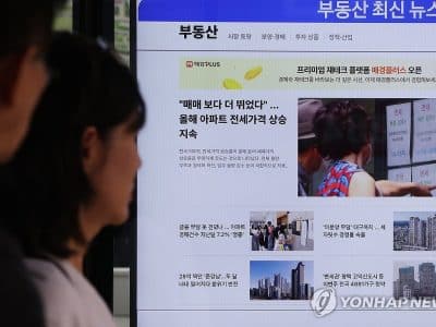 비수도권 분양 단지로 집중되는 1순위 청약 신청자 장면을 보여주는 아파트 이미지