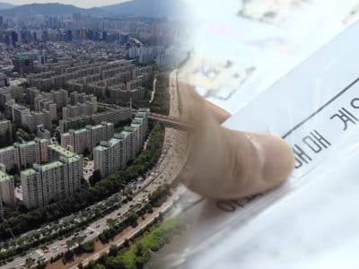 서울 아파트 단지와 전세 상승 신호를 암시하는 시장 전경