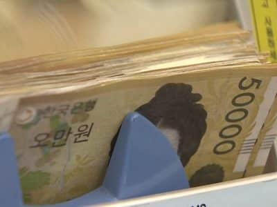 차트로 표시된 2026년 1분기 가계대출 증가 장면, 가계부채 수치 강조