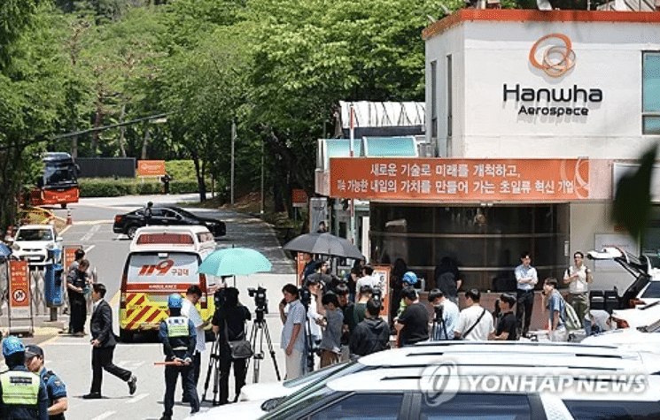한화에어로 생산라인 전면 중단
