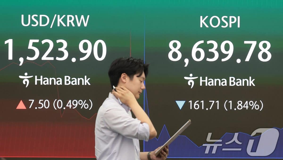 빚투 신용융자잔고가 급증하는 연합뉴스 시장 그래프